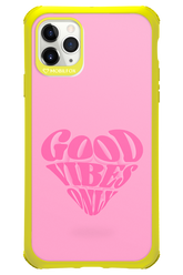 Good Vibes Heart - Apple iPhone 11 Pro Max