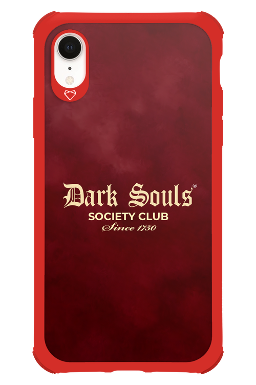Dark Souls (Burgundy) - Apple iPhone XR