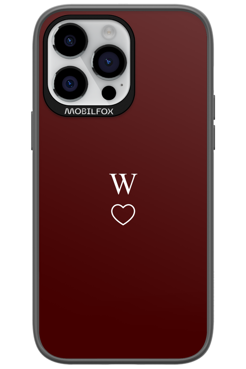 W Burgundia 2.0 - Apple iPhone 14 Pro Max
