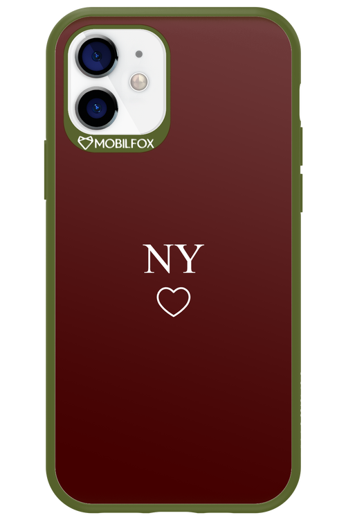NY Burgundia 2.0 - Apple iPhone 12
