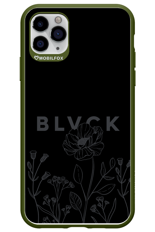 Black Flowers - Apple iPhone 11 Pro Max