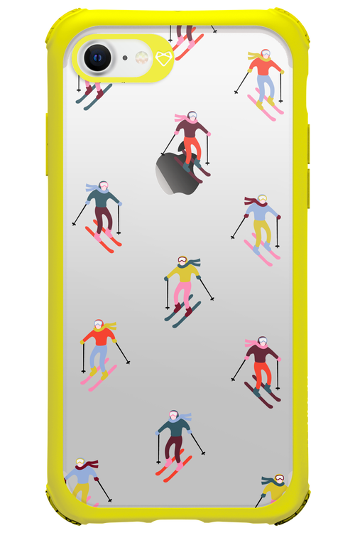 Snow Motion (Transparent) - Apple iPhone 7