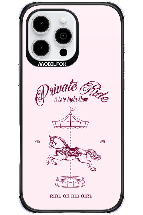 Private Ride 2.0 - Apple iPhone 16 Pro Max