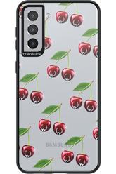 Spicy Cherries Transparent - Samsung Galaxy S21+