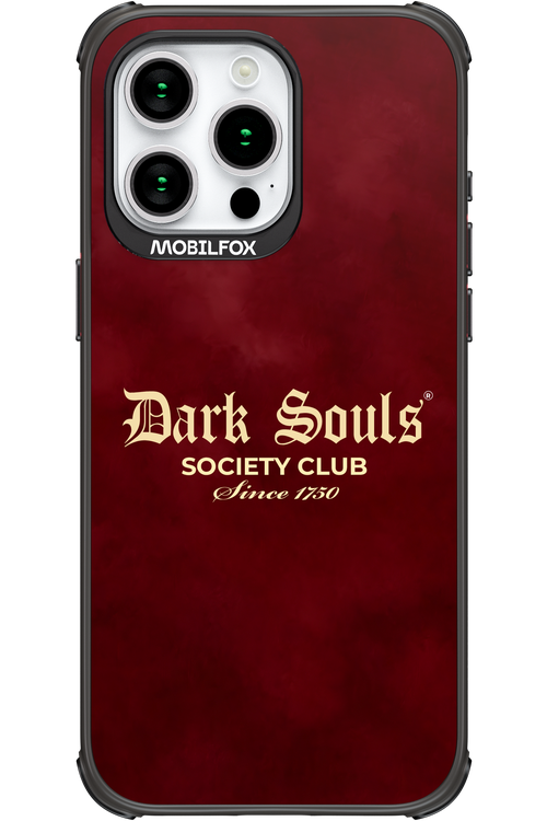 Dark Souls (Burgundy) - Apple iPhone 15 Pro Max