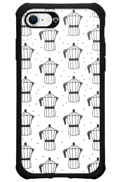 Retro Caffee - Apple iPhone 8