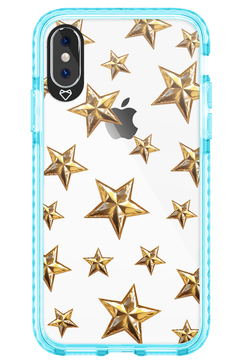 Gold Stars - Apple iPhone X