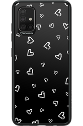 Monochrome Hearts 2.0 - Samsung Galaxy A51
