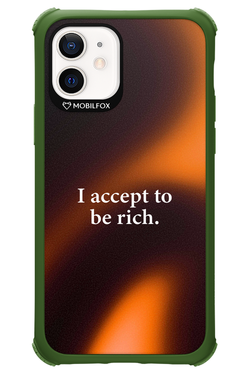 I accept to be rich - Apple iPhone 12