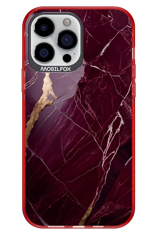 Burgundy Marble 2.0 - Apple iPhone 13 Pro Max