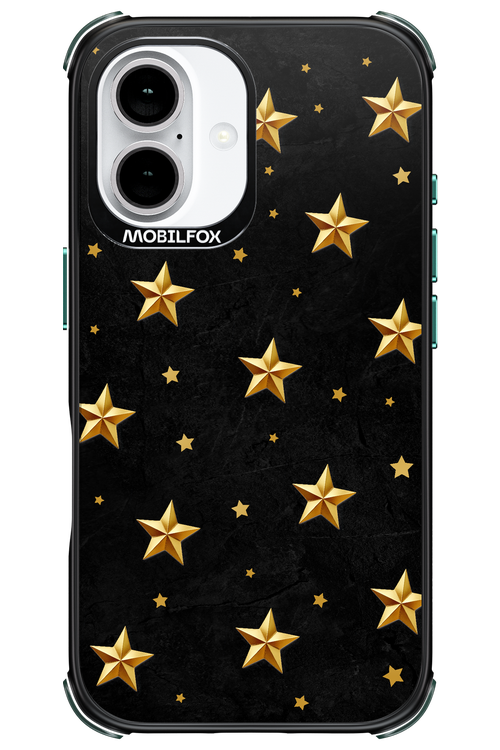 Golden Stars - Apple iPhone 16