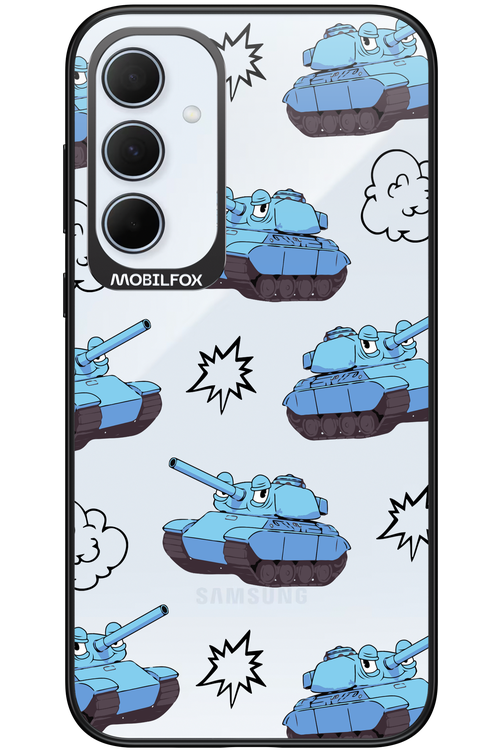 Tank Guy Transparent 2.0 - Samsung Galaxy A35