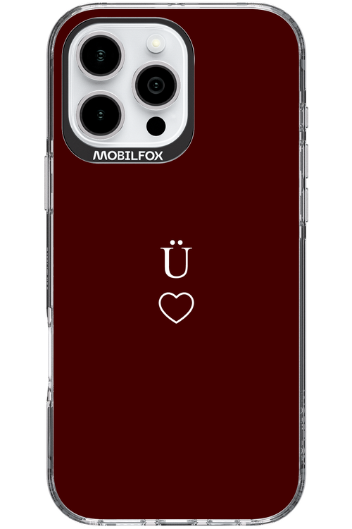 U Burgundia II 2.0 - Apple iPhone 16 Pro Max