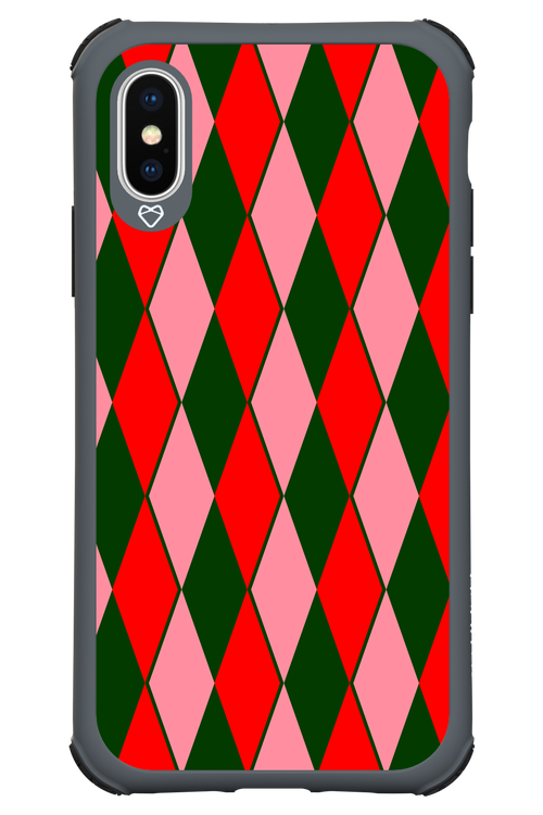 Retro Christmas - Apple iPhone XS