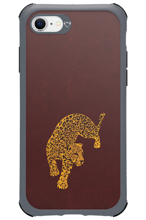 Burgundy Leopard - Apple iPhone SE 2022