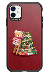 Christmas Bear (Burgundy) - Apple iPhone 11