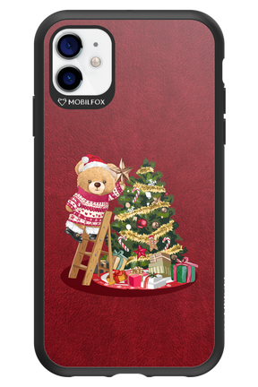 Christmas Bear (Burgundy) - Apple iPhone 11