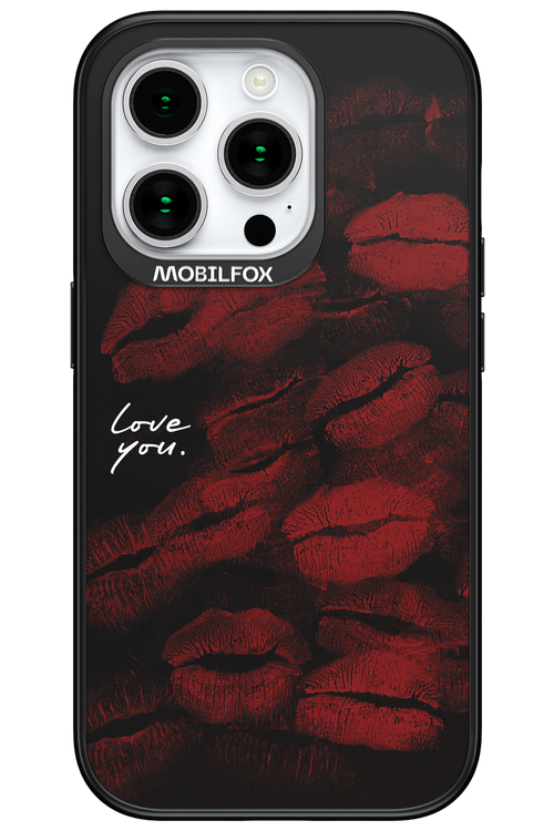 LOVE U BLACK 2.0 - Apple iPhone 15 Pro