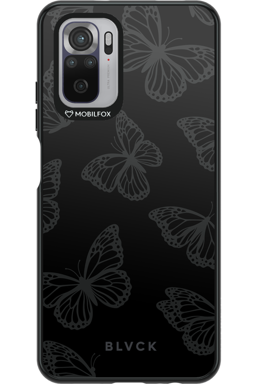 Black Butterflies - Xiaomi Redmi Note 10