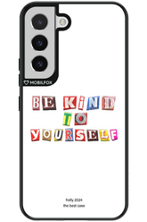 Be Kind To Yourself White - Samsung Galaxy S22