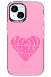 Good Vibes Heart - Apple iPhone 15