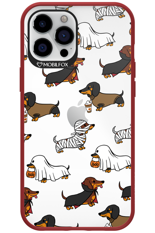 Scary Dachshund (Transparent) - Apple iPhone 12 Pro Max