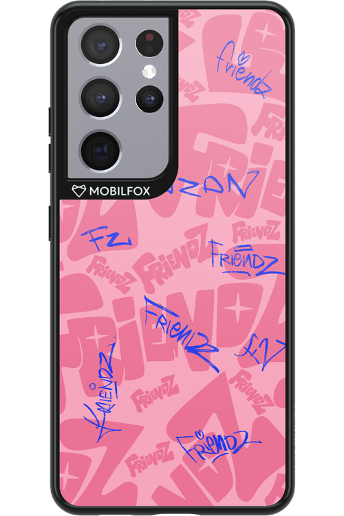 FRIENDZ Pink - Samsung Galaxy S21 Ultra