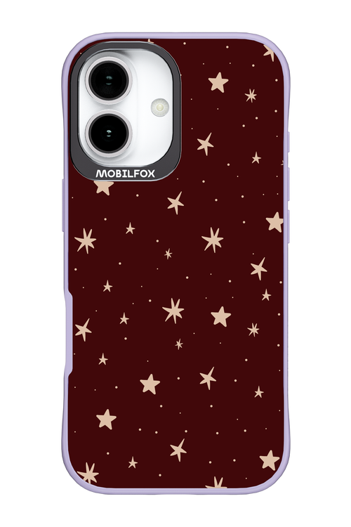 Burgundy Stars - Apple iPhone 17