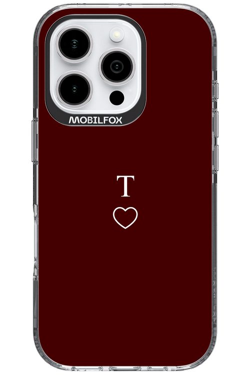 T Burgundia 2.0 - Apple iPhone 16 Pro