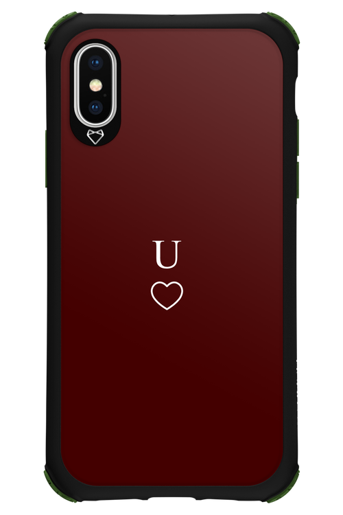U Burgundia 2.0 - Apple iPhone X