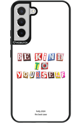 Be Kind To Yourself White - Samsung Galaxy S22+
