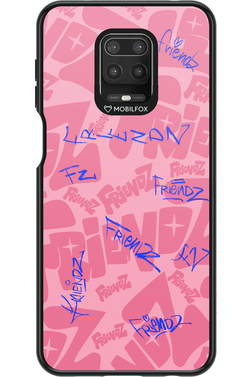 FRIENDZ Pink - Xiaomi Redmi Note 9 Pro