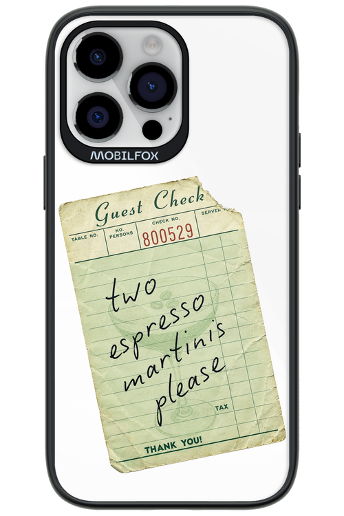 Espresso Martini 2.0 - Apple iPhone 14 Pro Max