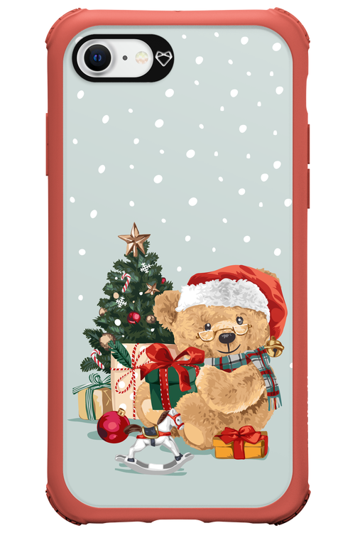 Merry Christmas Bear - Apple iPhone SE 2020