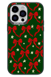 Bow & Stars (Green) - Apple iPhone 14 Pro Max