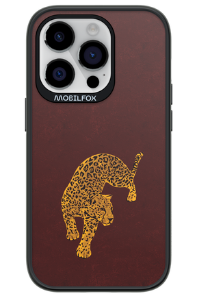 Burgundy Leopard - Apple iPhone 14 Pro
