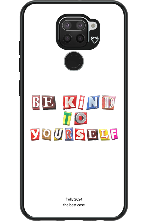 Be Kind To Yourself White - Xiaomi Redmi Note 9