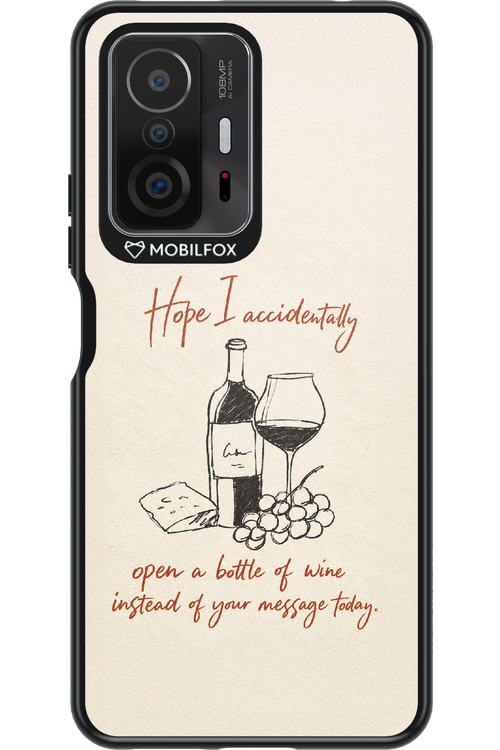 Bottle of wine 2.0 - Xiaomi Mi 11T Pro