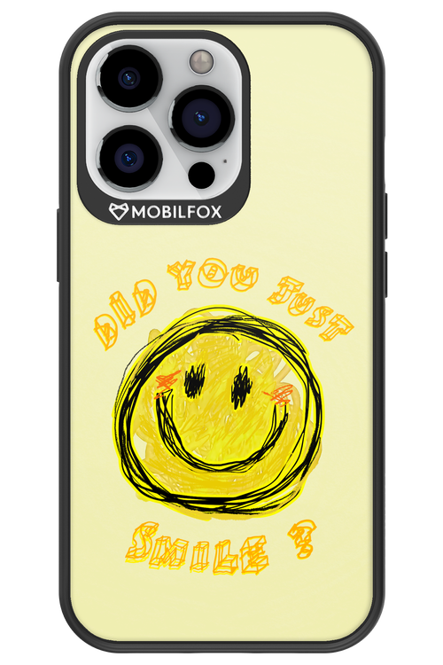 Crayon Smiley - Apple iPhone 13 Pro