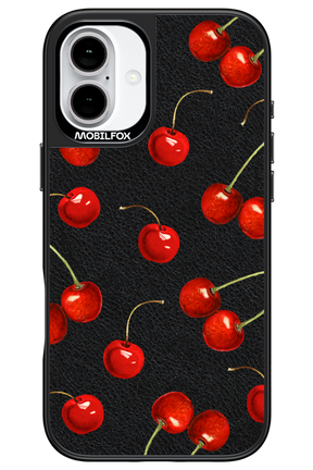 Cherry Leather - Apple iPhone 16 Plus