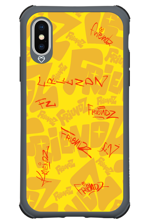 FRIENDZ Yellow - Apple iPhone XS
