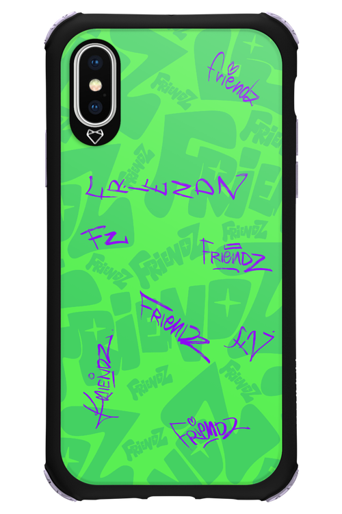 FRIENDZ Green - Apple iPhone XS