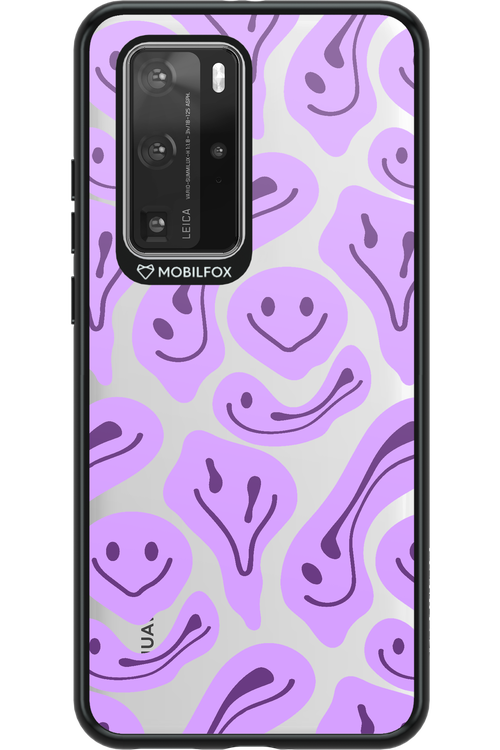 Fluid Smiley Purple - Huawei P40 Pro