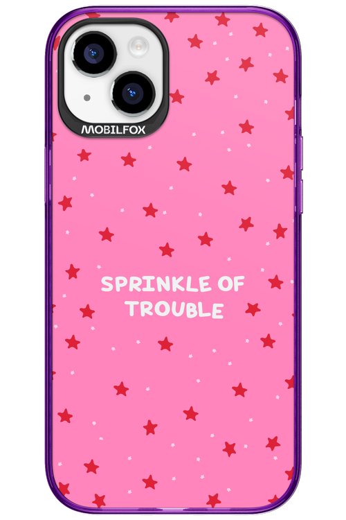 Trouble Pink - Apple iPhone 15 Plus