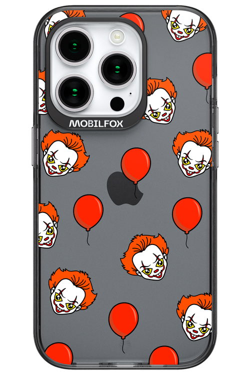 Mystery Clown (Transparent) - Apple iPhone 15 Pro