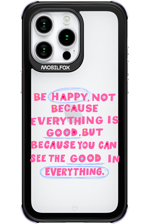 Be Happy 2.0 - Apple iPhone 15 Pro Max