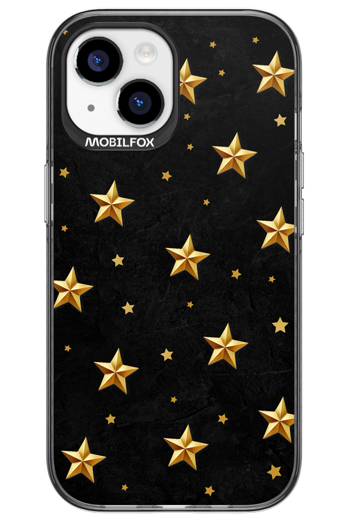 Golden Stars - Apple iPhone 15