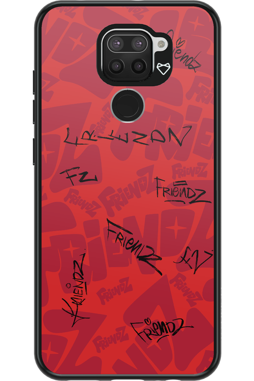 FRIENDZ Red - Xiaomi Redmi Note 9