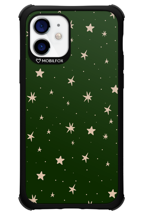 Forest Green Stars - Apple iPhone 12