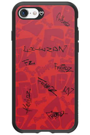 FRIENDZ Red - Apple iPhone SE 2022